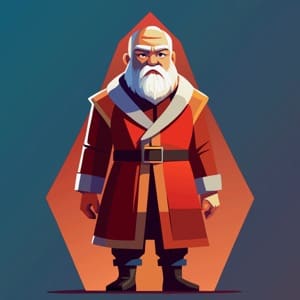 Flat Vector Illustration AI vector style example