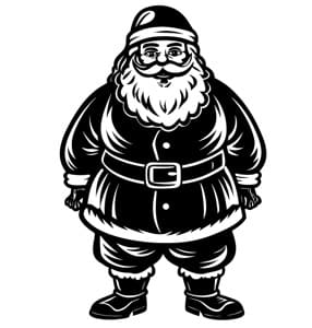 Linocut Vector AI vector style example