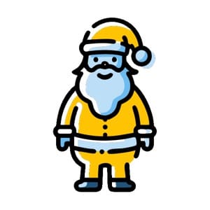 Broken Line Icon AI vector style example