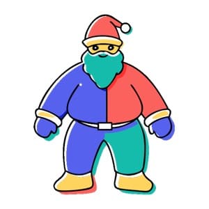 Offset Doodle Icon AI vector style example