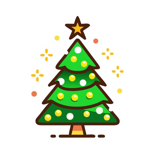 Glowing Christmas Tree