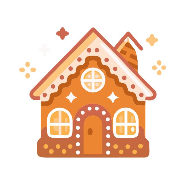 Sparkling Gingerbread House