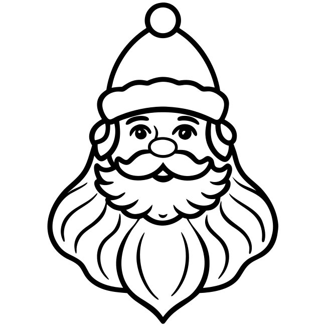 Vintage Santa Claus Decor