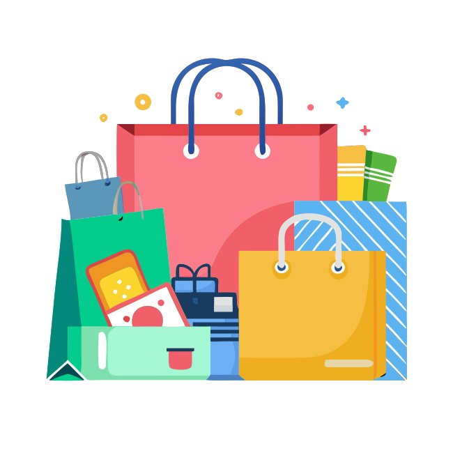 Shopping Bag Sales Illustration Vector Svg