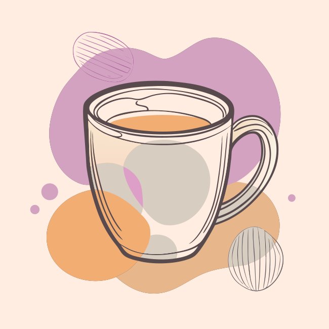 Elegant White Mug Icon Sleek Modern Design