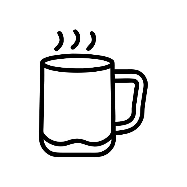White Mug Icon Mockup Clipart Vector Design