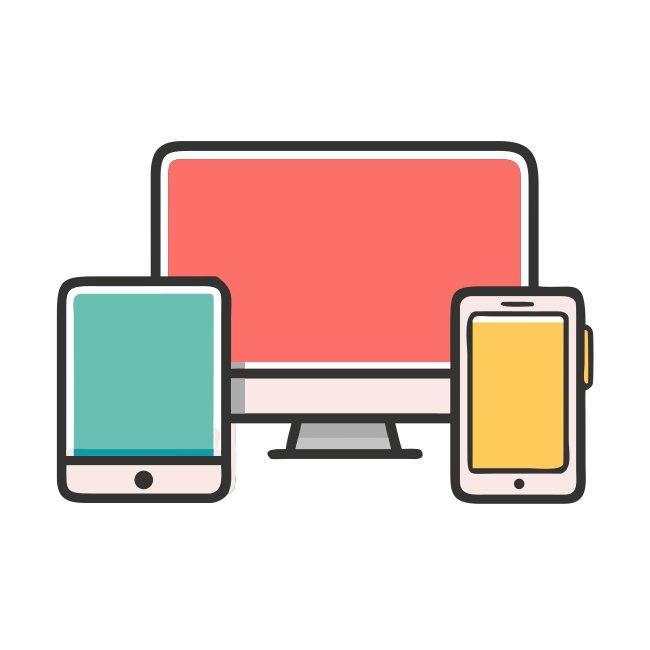 Catoon Style Apple Products Icon Svg Vector