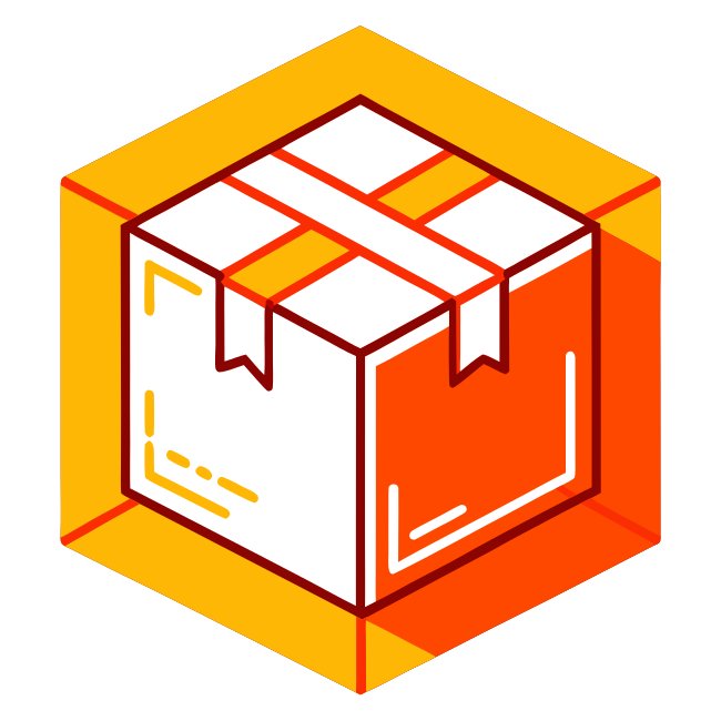 Delivery Box Cardboard Outline Vector Svg