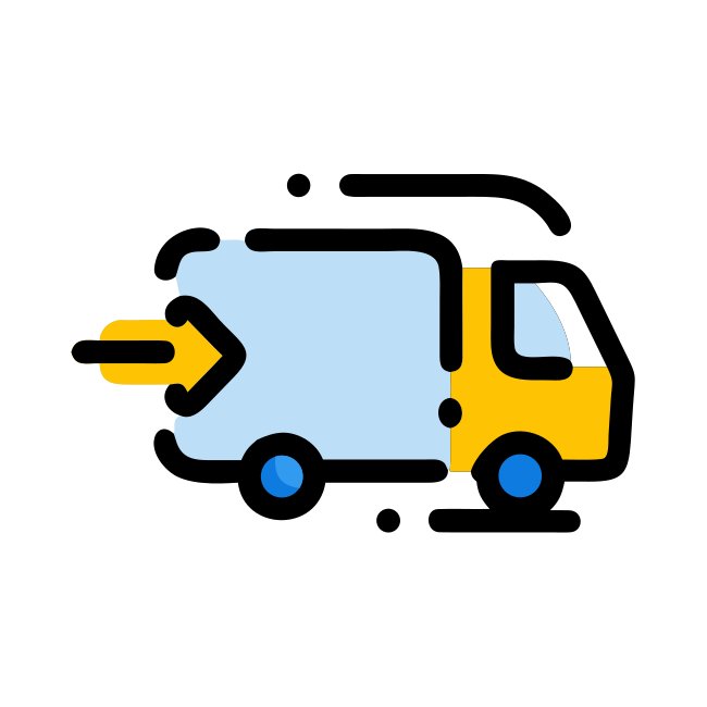 Sleek Modern Delivery Symbol Svg Icon Style