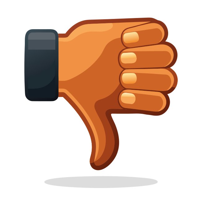Thumbs Down Vector Svg Free Download