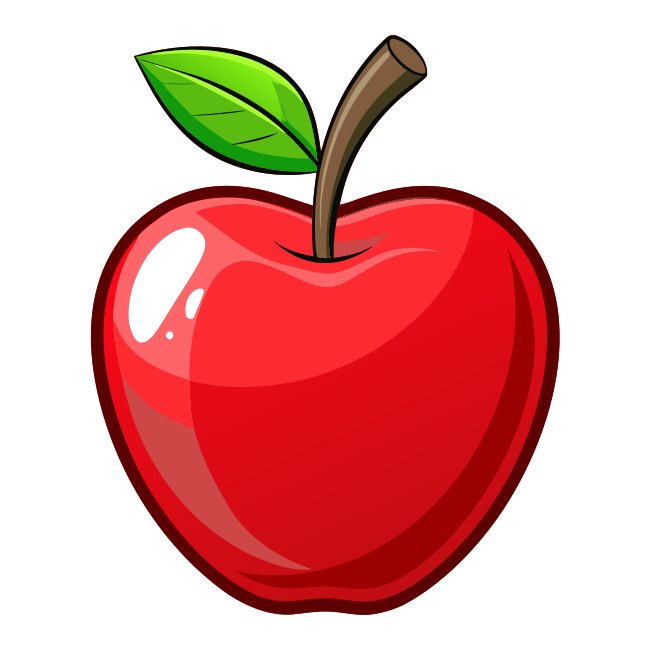 Red Apple Vector Svg Free Download