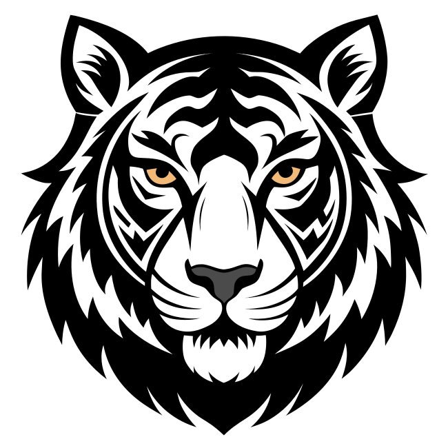 Tiger Silhouette Vector Svg Free Download