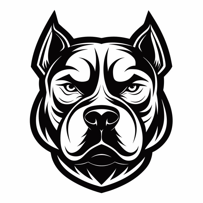 Pitbull Silhouette Svg Free Download