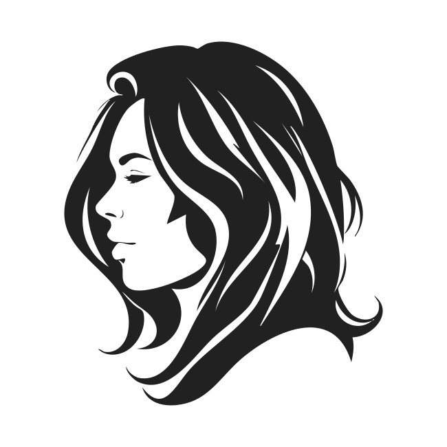 Woman Silhouette Logo Free Download Svg