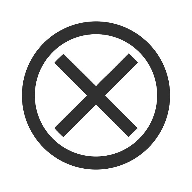 Flat Cross Icon Delete Sign Svg Ui Vector