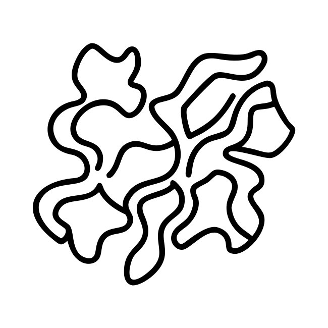 Distorted Abstract Shape Svg