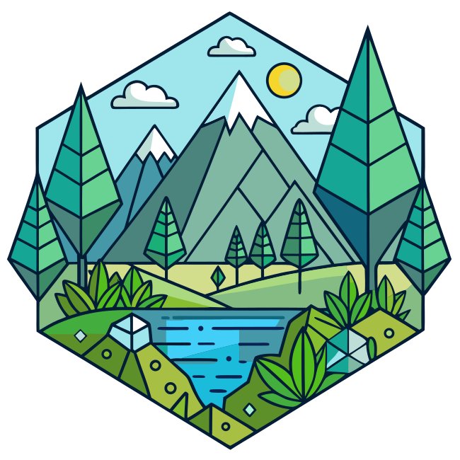 Mountain Scene Svg Download