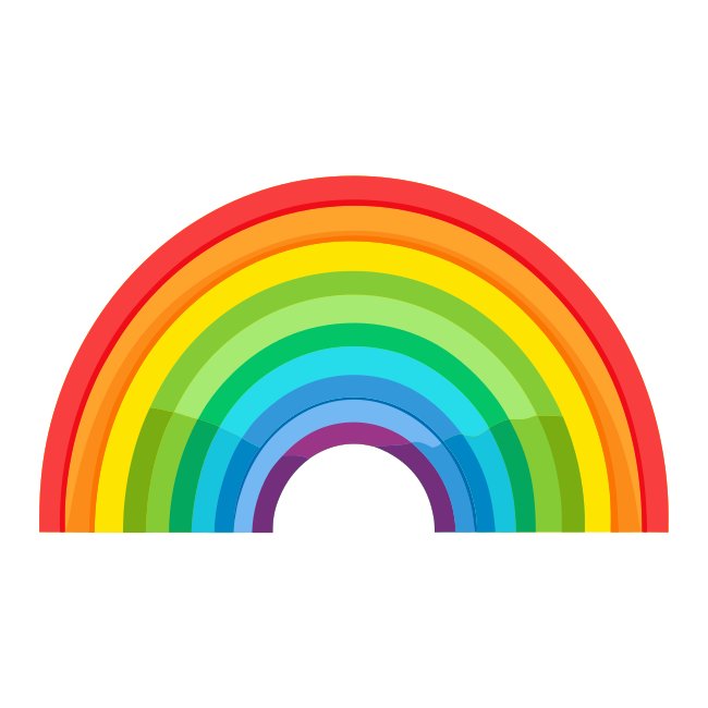 Rainbow Svg Vector Download