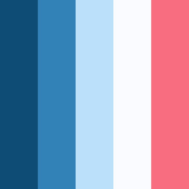 Ocean Breeze SVG Color Palette