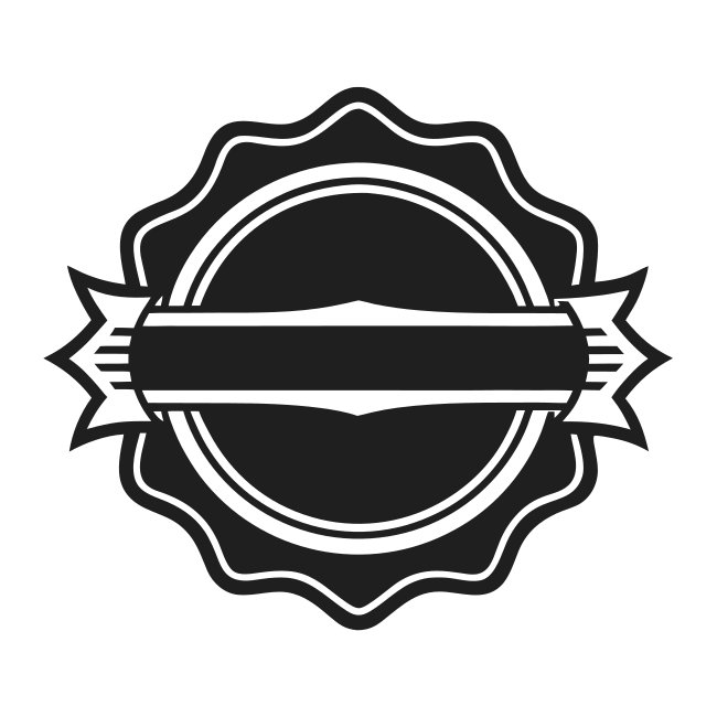 Black Badge Svg Vector Free Download