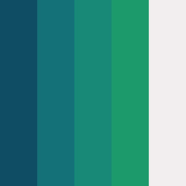 Coastal Calm SVG Color Palette