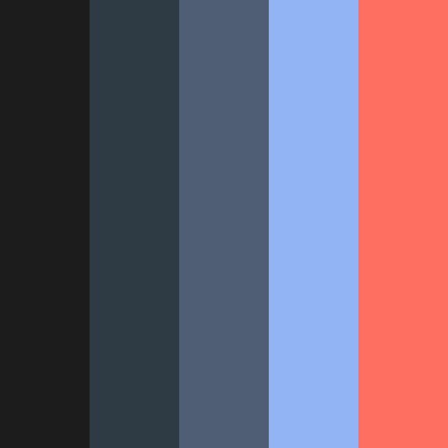 Urban Skyline SVG Color Palette