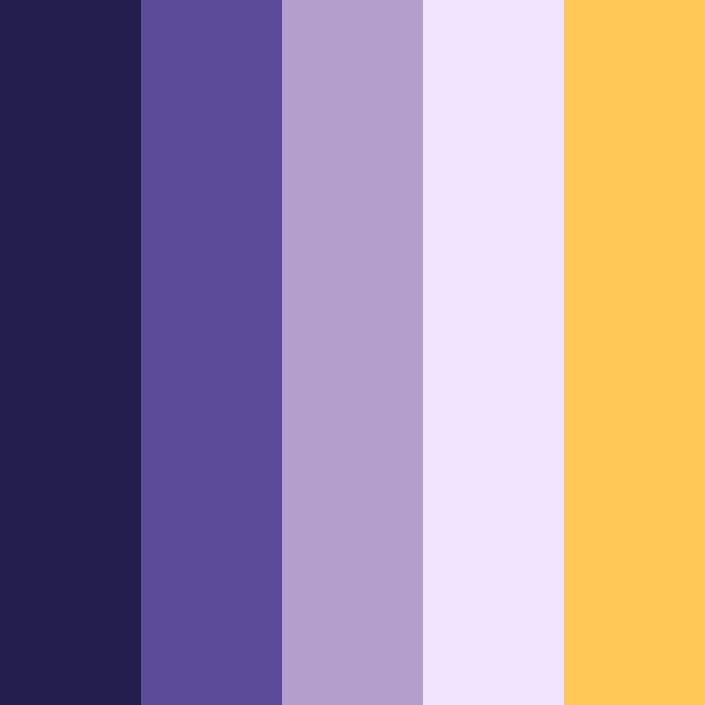 Lavender Haze SVG Color Palette