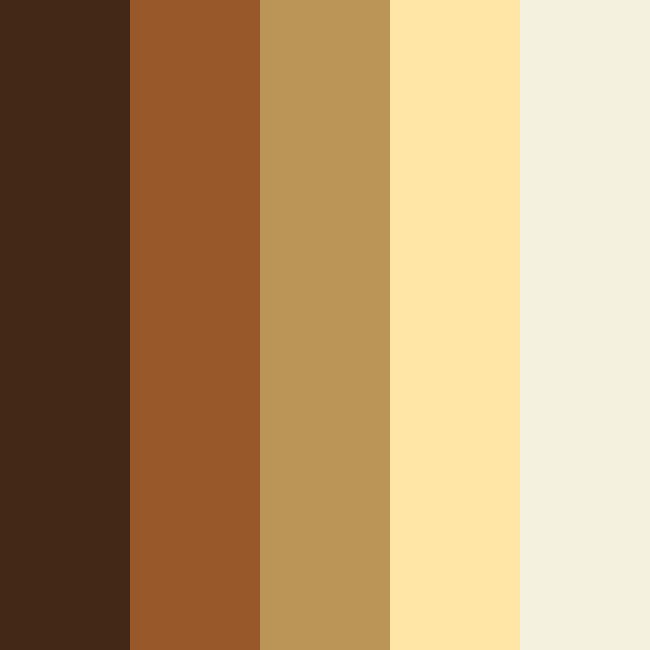 Desert Bloom SVG Color Palette