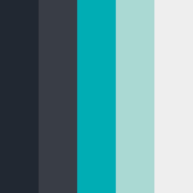 Slate Skyline SVG Color Palette
