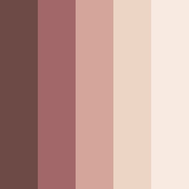 Sandstone Blush SVG Color Palette