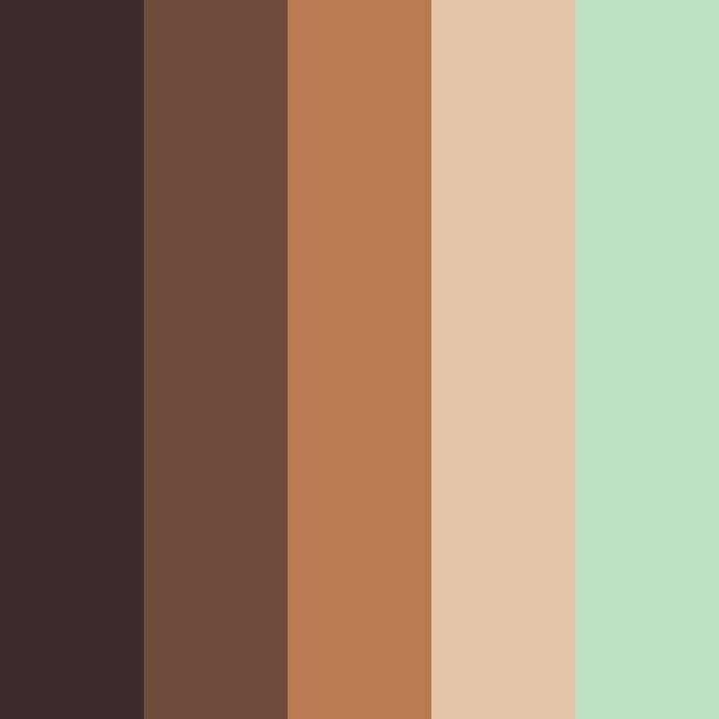 Minted Clay SVG Color Palette