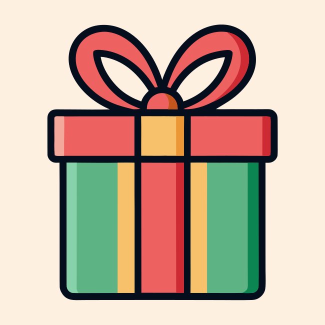 Colorful Gift Vector Svg