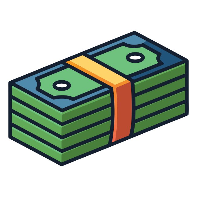 Stack Of Money Svg