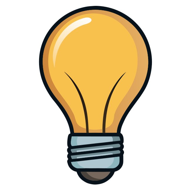 Lightbulb Illustration Svg Free Download
