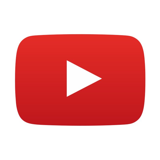 Youtube Red Play Button Symbol Vector SVG
