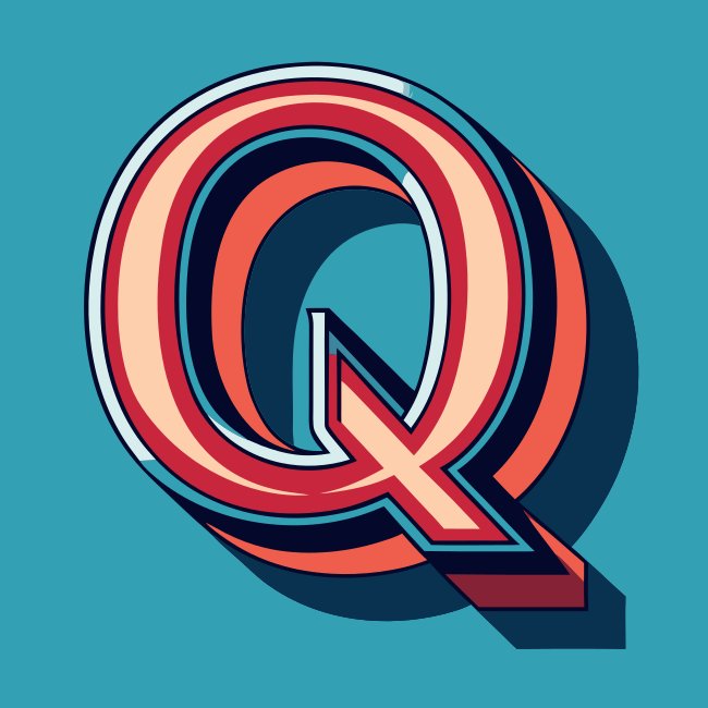 Letter Q Svg Vector Download