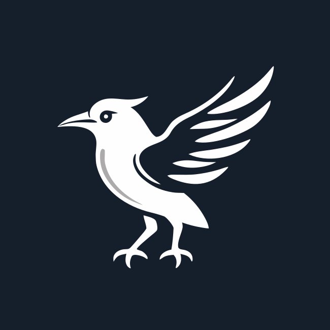 Vector Bird Illustration Logo Symbol