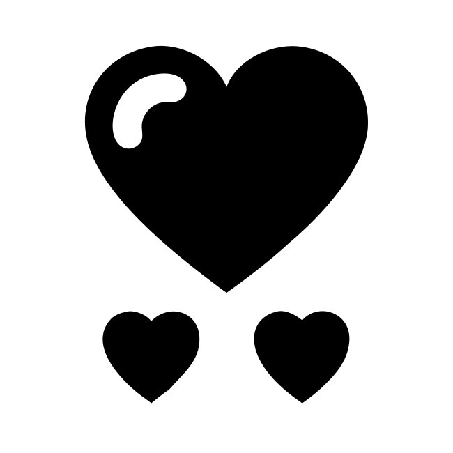 Elegant Minimal Heart Svg Artwork