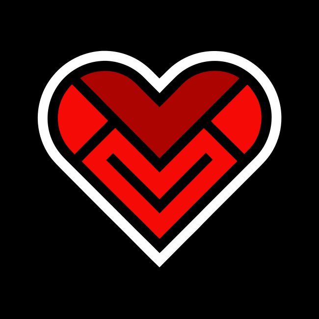 Minimalistic Svg Heart Red Love Symbol